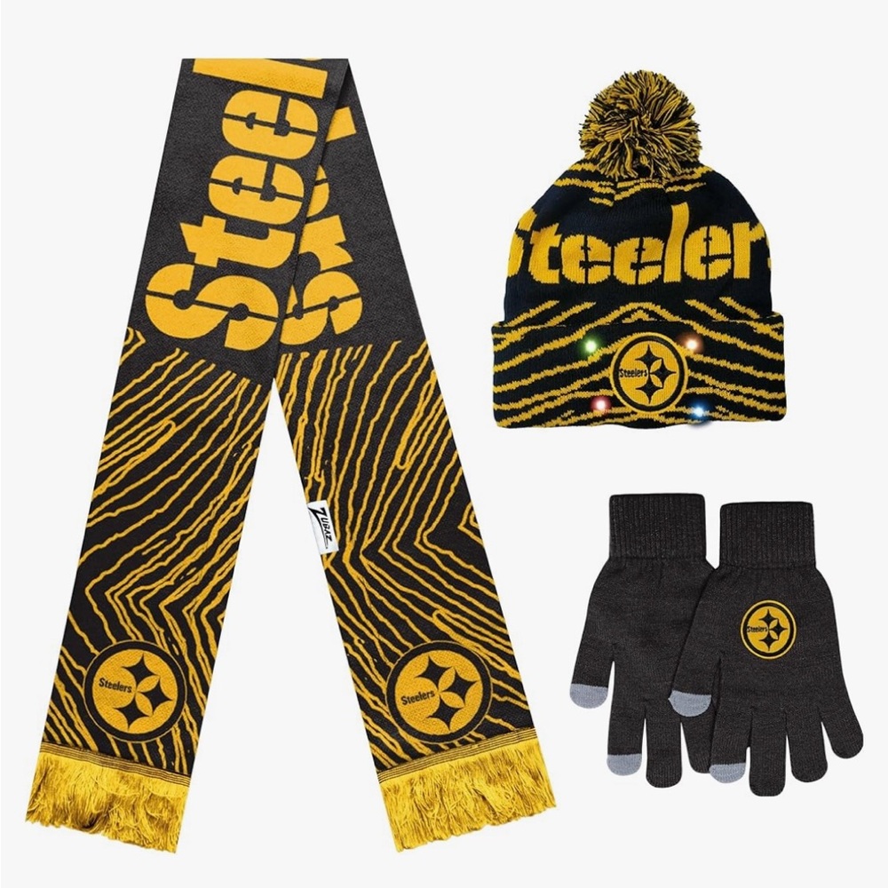 NWT 3 pc Steelers set